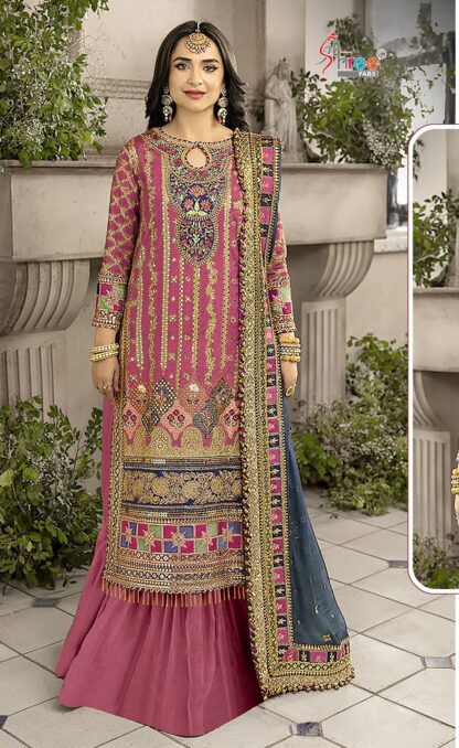 SHREE FABS K 5181 PAKISTANI SUITS IN SINGLE PIECE