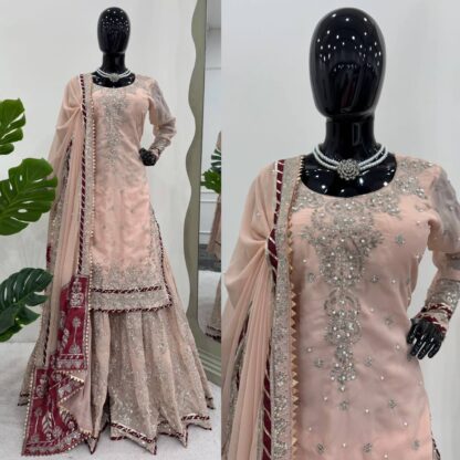 THE LIBAS 5765 LATEST COLLECTION SHARARA SET IN WHOLESALE