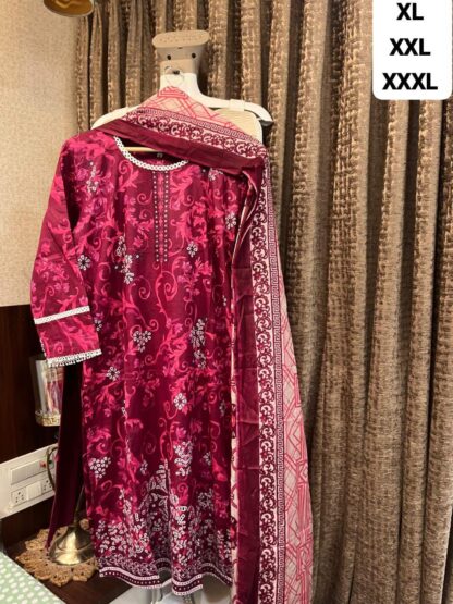 THE LIBAS COLLECTION PRINTED COTTON STITCHED READYMADE KURTI - Image 2