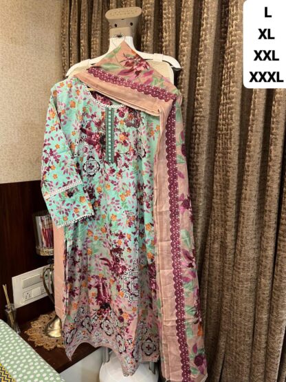 THE LIBAS COLLECTION PRINTED COTTON STITCHED READYMADE KURTI - Image 25