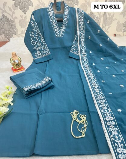 THE LIBAS COLLECTION WEDDING SEASON READYMADE KURTI SET ONLINE - Image 5