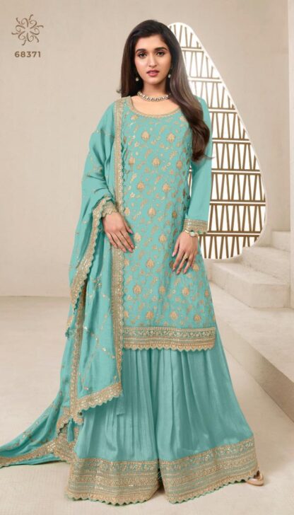 VINAY FASHION KULEESH KARVA 68371 PARTY WEAR SALWAR SUITS