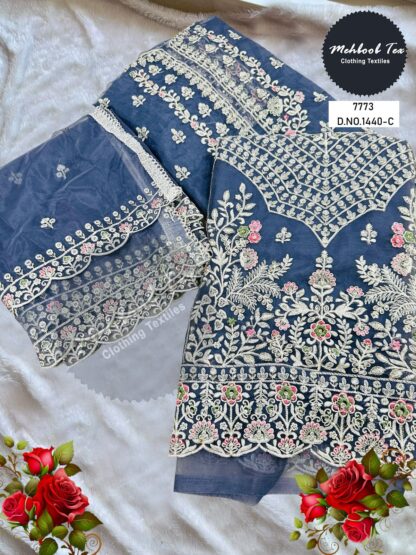 MEHBOOB TEX 1440 C PAKISTANI SUITS NO 1 WHOLESALER