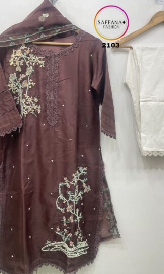 SAFFANA FASHION 2103 MAROON READYMADE PAKISTANI KURTI ONLINESAFFANA FASHION 2103 MAROON READYMADE PAKISTANI KURTI ONLINE