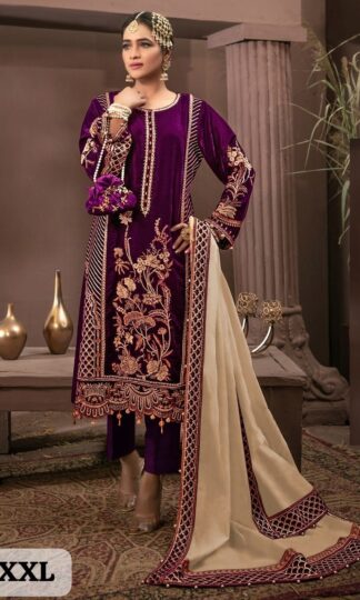 ZARQASH Z 3004 D VELVET READYMADE PAKISTANI KURTI IN SINGLE PIECEZARQASH Z 3004 D VELVET READYMADE PAKISTANI KURTI IN SINGLE PIECE