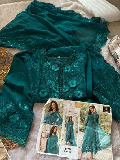 ZIAAZ DESIGNS 632 STITCHED PAKISTANI SUITS ONLINE SHOPPING