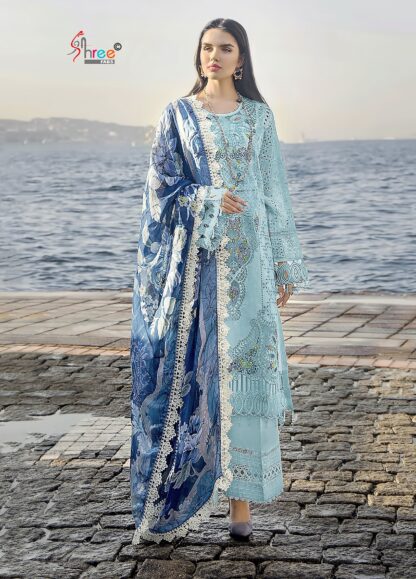 SHREE FABS 3615 B MARIYA B LAWN FESTIVAL COLLECTION VOL 6 PAKISTANI SUITS BEST QUALITY PAKISTANI SUITS, DESIGNER SUITS AT WHOLESALE PRICE, ONLINE SHOPPING SUITS, PAKISTANI SALWAR KAMEEZ, PAKISTANI SALWAR SUITS IN INDIA, PAKISTANI SALWAR SUITS WHOLESALE, PAKISTANI SUITS AT MANUFACTURER PRICE, PAKISTANI SUITS MANUFACTURER IN SURAT, PAKISTANI SUITS WHOLESALER FROM SURAT, SHREE FABS 3615 B MARIYA B LAWN FESTIVAL COLLECTION VOL 6 PAKISTANI SUITS, WHOLESALE SUITS COLLECTION  MAARIA, Pakistani Suits, Salwar Kameez, Suits, THE LIBAS COLLECTION