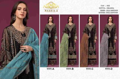 MAARIA A 1111 A PAKISTANI SUITS WITH PRICE