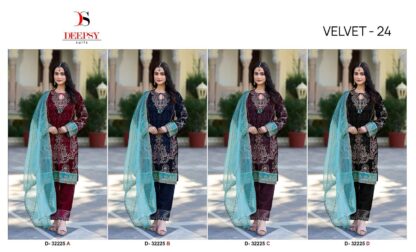 DEEPSY D 32225 D PAKISTANI SUITS FOR WINTER - Image 3