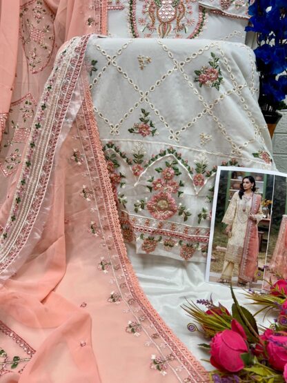 AL KHUSHBU ZAHRA RUBAB-VOL-2 6024 PAKISTANI SUITS WITH PRICE - Image 5