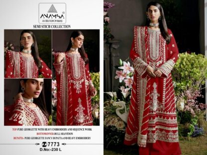 ANAMSA 230 L PAKISTANI SUITS LATEST COLLECTION