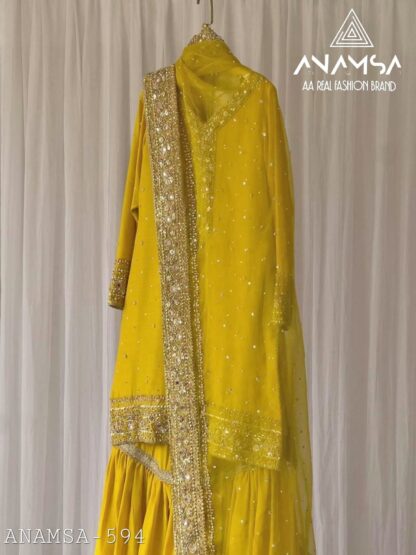 ANAMSA 594 SEMI STITCHED PAKISTANI SUITS ONLINE SHOPPING (2)