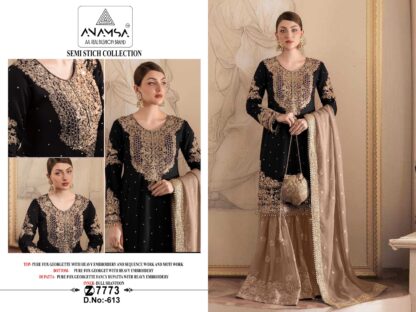 ANAMSA 613 SEMI STITCHED PAKISATNI SUITS WITH PRICE (1)