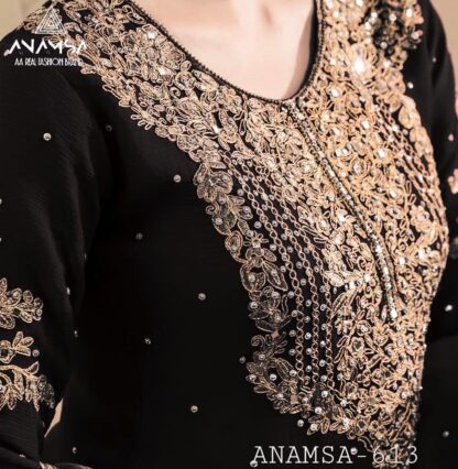 ANAMSA 613 SEMI STITCHED PAKISATNI SUITS WITH PRICE - Image 6