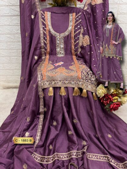 FEPIC ROSEMEEN C 1883 B PAKISTANI SUITS ONLINE SHOPPING - Image 2