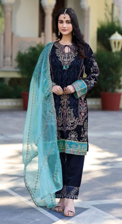 DEEPSY D 32225 B PAKISTANI SUITS WHOLESALER SURAT