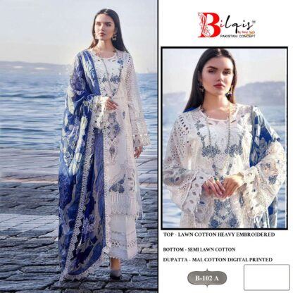 BILQIS 102 A DESIGNER PAKISTANI SUIT WITH PRICE