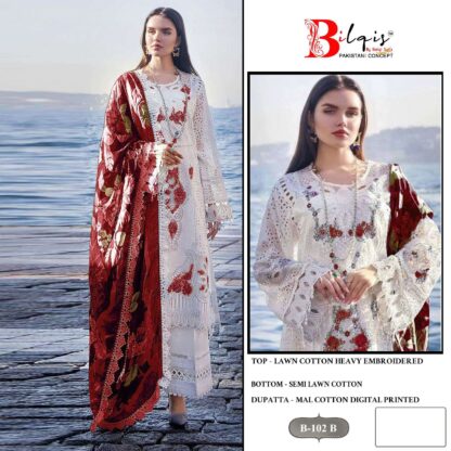 BILQIS 102 B PAKISTANI SUITS ONLINE SUPPLIER