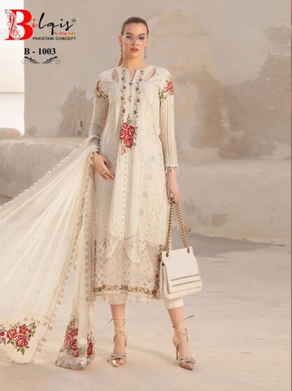 BILQIS B 1003 PAKISTANI SALWAR KAMEEZ SINGLE PIECE