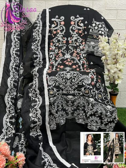 DINSAA SUITS 265 E PAKISTANI SUITS WHOLESALE IN SURAT - Image 2