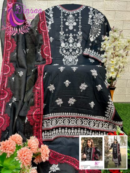 DINSAA SUITS 270 B PAKISTANI SALWAR KAMEEZ ONLINE - Image 2