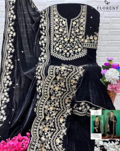 FLORENT 1016 A VELVET COLLECTION PAKISTANI SUITS FOR WOMEN BEST QUALITY PAKISTANI SUITS, FLORENT 1016 A VELVET, PAKISTANI SALWAR KAMEEZ, PAKISTANI SUITS AT MANUFACTURER PRICE, PAKISTANI SUITS MANUFACTURER IN SURAT, PAKISTANI SUITS WHOLESALE IN DELHI, PAKISTANI SUITS WHOLESALER FROM SURAT  FLORENT, Suits, ZIAAZ DESIGNER