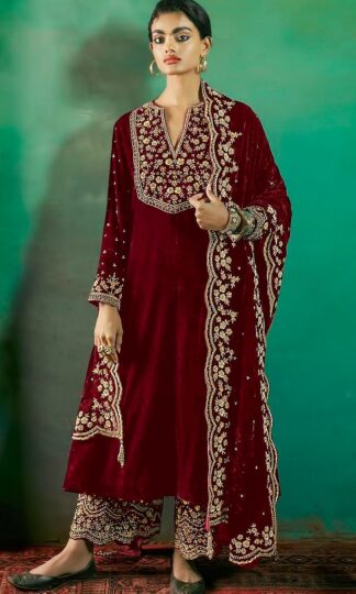 FLORENT 1016 B VELVET COLLECTION PAKISTANI SUITS FOR LADIESFLORENT 1016 B VELVET COLLECTION PAKISTANI SUITS FOR LADIES