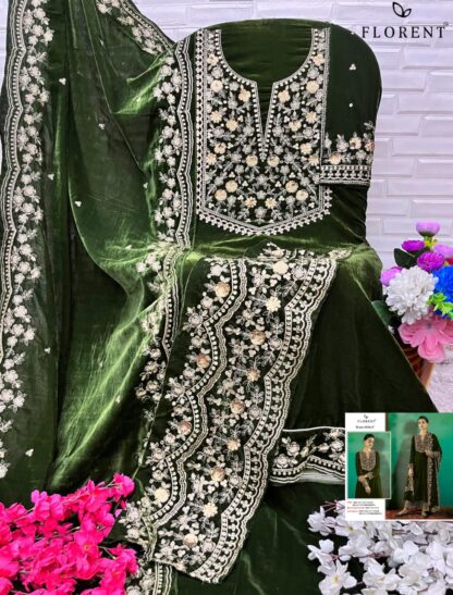 FLORENT 1016 C VELVET COLLECTION PAKISTANI SUITS ONLINE SUPPLIER BEST QUALITY PAKISTANI SUITS, FLORENT 1016 C VELVET COLLECTION, PAKISTANI SALWAR KAMEEZ, PAKISTANI SUITS AT MANUFACTURER PRICE, PAKISTANI SUITS MANUFACTURER IN SURAT, PAKISTANI SUITS WHOLESALE IN DELHI, PAKISTANI SUITS WHOLESALER FROM SURAT  FLORENT, Suits, ZIAAZ DESIGNER