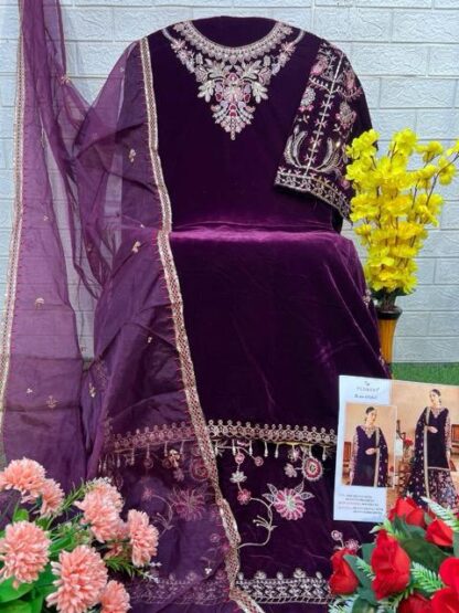 FLORENT 1018 C VELVET PAKISTANI SUITS ONLINE INDIA BEST QUALITY PAKISTANI SUITS, FLORENT 1018 C VELVET, PAKISTANI SALWAR KAMEEZ, PAKISTANI SUITS AT MANUFACTURER PRICE, PAKISTANI SUITS MANUFACTURER IN SURAT, PAKISTANI SUITS WHOLESALE IN DELHI, PAKISTANI SUITS WHOLESALER FROM SURAT  FLORENT, Suits, ZIAAZ DESIGNER