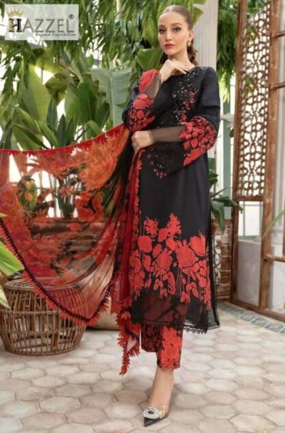 HAZZEL 0143 COTTON DESIGNER PAKISTANI SUITS WITH PRICE BEST QUALITY PAKISTANI SUITS, DESIGNER SUITS AT WHOLESALE PRICE, HAZZEL 0143 COTTON, ONLINE SHOPPING SUITS, PAKISTANI SALWAR KAMEEZ, PAKISTANI SALWAR SUITS IN INDIA, PAKISTANI SALWAR SUITS WHOLESALE, PAKISTANI SUITS AT MANUFACTURER PRICE, PAKISTANI SUITS MANUFACTURER IN SURAT, PAKISTANI SUITS WHOLESALER FROM SURAT, SALWAR KAMEEZ WHOLESALER, WHOLESALE SUITS COLLECTION  MAARIA, Pakistani Suits, Salwar Kameez, Suits, THE LIBAS COLLECTION
