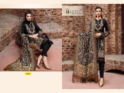 HAZZEL 6003 SUPER HIT BLACK PAKISTANI SUITS WITH PRICE BEST QUALITY PAKISTANI SUITS, DESIGNER SUITS AT WHOLESALE PRICE, HAZZEL 6003 SUPER HIT BLACK, HAZZEL NEW LUXURY LAWN, ONLINE SHOPPING SUITS, PAKISTANI SALWAR KAMEEZ, PAKISTANI SALWAR SUITS IN INDIA, PAKISTANI SALWAR SUITS WHOLESALE, PAKISTANI SUITS AT MANUFACTURER PRICE, PAKISTANI SUITS MANUFACTURER IN SURAT, PAKISTANI SUITS WHOLESALER FROM SURAT, SALWAR KAMEEZ WHOLESALER, WHOLESALE SUITS COLLECTION  MAARIA, Pakistani Suits, Salwar Kameez, Suits, THE LIBAS COLLECTION