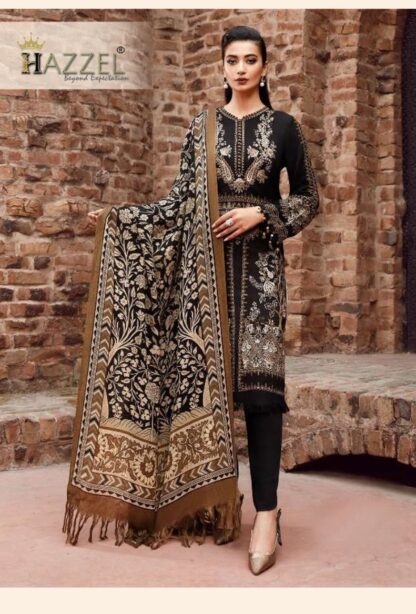 HAZZEL 6003 SUPER HIT BLACK PAKISTANI SUITS WITH PRICE BEST QUALITY PAKISTANI SUITS, DESIGNER SUITS AT WHOLESALE PRICE, HAZZEL 6003 SUPER HIT BLACK, HAZZEL NEW LUXURY LAWN, ONLINE SHOPPING SUITS, PAKISTANI SALWAR KAMEEZ, PAKISTANI SALWAR SUITS IN INDIA, PAKISTANI SALWAR SUITS WHOLESALE, PAKISTANI SUITS AT MANUFACTURER PRICE, PAKISTANI SUITS MANUFACTURER IN SURAT, PAKISTANI SUITS WHOLESALER FROM SURAT, SALWAR KAMEEZ WHOLESALER, WHOLESALE SUITS COLLECTION  MAARIA, Pakistani Suits, Salwar Kameez, Suits, THE LIBAS COLLECTION