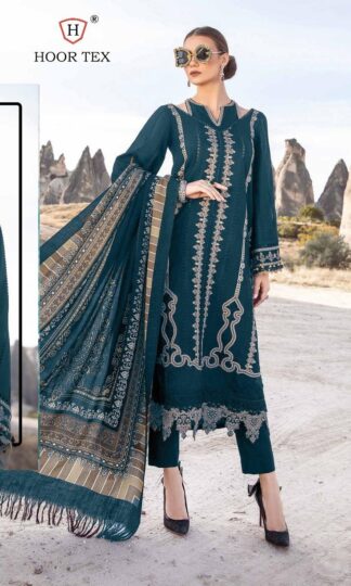 HOOR TEX H 281 RAYON PAKISTANI SUITS IN SINGLE PIECEHOOR TEX H 281 RAYON PAKISTANI SUITS IN SINGLE PIECE