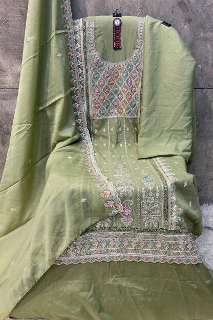 HOOR TEX H 341 D GEORGETTE PAKISTANI SUITS ONLINE INDIA