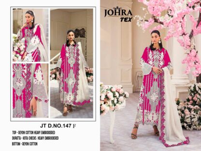 JOHRA TEX JT 147 F PAKISTANI SALWAR SUITS DESIGN