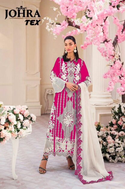 JOHRA TEX JT 147 F REYON DESIGNER PAKISTANI SUITS WITH PRICE