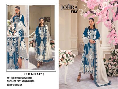 JOHRA TEX JT 147 J REYON PAKISTANI SUITS ONLINE WHOLESALER (1)