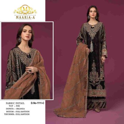 MAARIA A 1111 C PAKISTANI SUITS ONLINE SUPPLIER