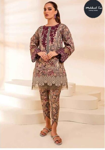 MEHBBOB TEX 1042 A FIRDOSE VOL 8 PAKISTANI SUITS LATEST COLLECTION