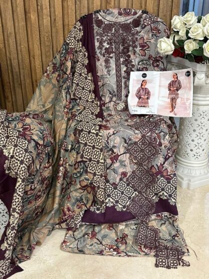 MEHBBOB TEX 1042 A FIRDOSE VOL 8 PAKISTANI SUITS LATEST COLLECTION - Image 2