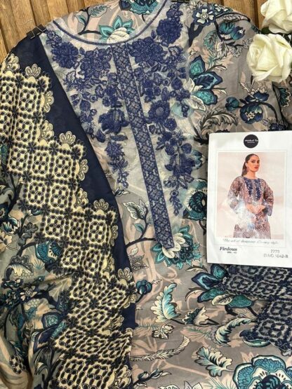 MEHBBOB TEX 1042 B FIRDOSE VOL 8 PAKISTANI SUITS LATEST COLLECTION KURTIS WHOLESALER, MEHBBOB TEX 1042 B FIRDOSE VOL 8  MEHBOOB TEX, Pakistani Suits, Single