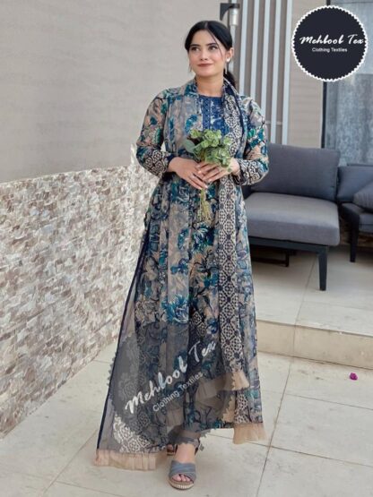 MEHBBOB TEX 1042 B FIRDOSE VOL 8 PAKISTANI SUITS LATEST COLLECTION KURTIS WHOLESALER, MEHBBOB TEX 1042 B FIRDOSE VOL 8  MEHBOOB TEX, Pakistani Suits, Single