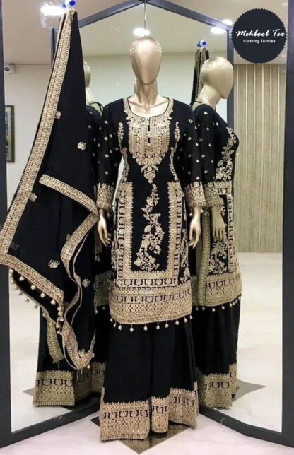 MEHBBOB TEX 1356 A HEAVY VELVET PAKISTANI SUITS IN SINGLE PIECE KURTIS WHOLESALER, MEHBBOB TEX 1356 A HEAVY VELVET  MEHBOOB TEX, Single, Suits