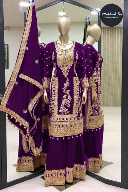 MEHBBOB TEX 1356 D HEAVY VELVET PAKISTANI SALWAR SUITS ONLINE KURTIS WHOLESALER, MEHBBOB TEX 1356 D HEAVY VELVET  MEHBOOB TEX, Single, Suits