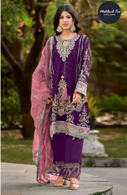 MEHBBOB TEX 1462 A PAKISTANI SUITS ONLINE SHOPPING