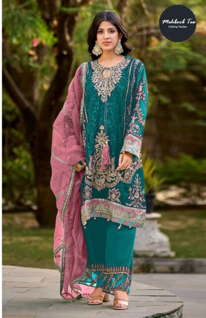 MEHBBOB TEX 1462 B PAKISTANI SUITS WHOLESALE IN SURAT