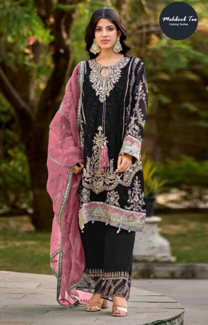 MEHBBOB TEX 1462 C PAKISTANI SUITS ONLINE INDIA