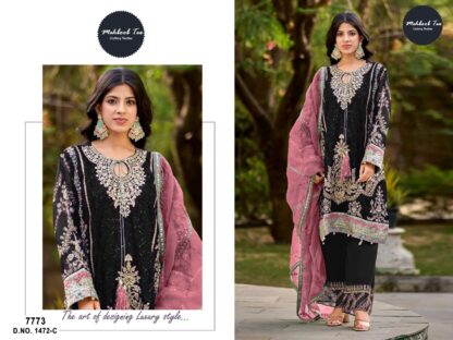 MEHBBOB TEX 1462 C PAKISTANI SUITS ONLINE INDIA