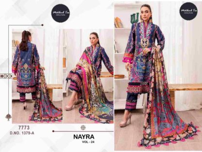 MEHBOOB TEX 1379 A NAYRA VOL-24 PAKISTANI SUITS ONLINE - Image 3