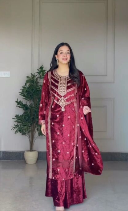PD1073 READYMADE TOP PLAZZO & DUPATTA COLLECTIONS DESIGN BEST QUALITY PAKISTANI SUITS, ONLINE SHOPPING SUITS, PAKISTANI SALWAR KAMEEZ, PAKISTANI SUITS AT MANUFACTURER PRICE, PAKISTANI SUITS BEST PRICE, PAKISTANI SUITS IN SURAT, PAKISTANI SUITS ONLINE SHOPPING, PD1073 READYMADE  PD, PLAZZO, READYMADE, Single, Suits, THE LIBAS COLLECTION